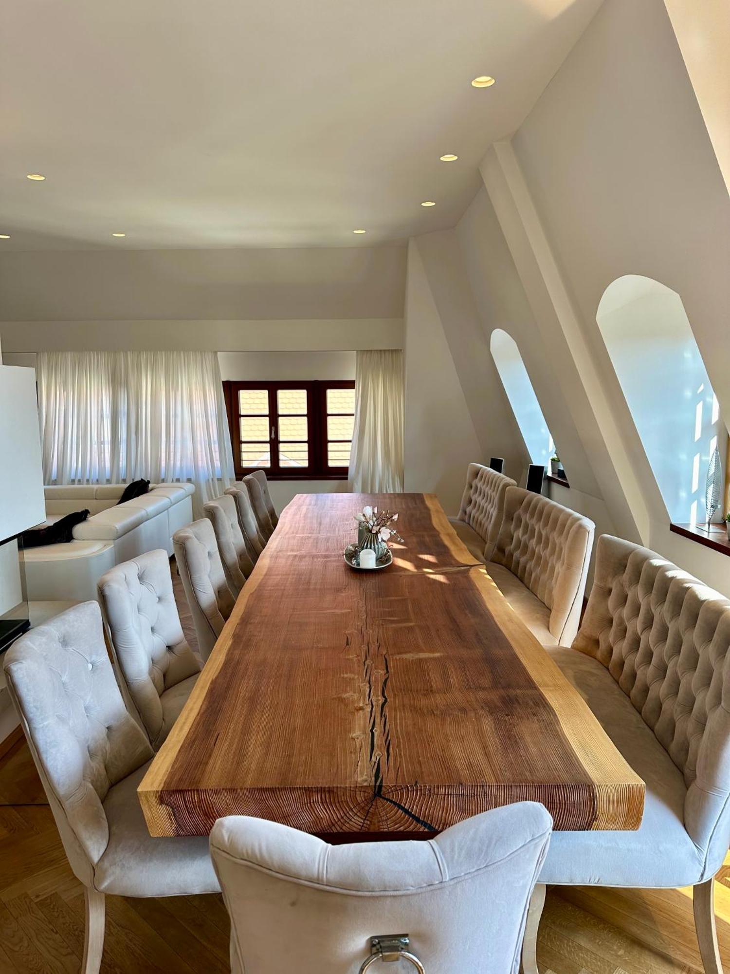 Luxus Suite Mit Einmaligem Blick Auf Die Frauenkirche Dresden Exterior foto
